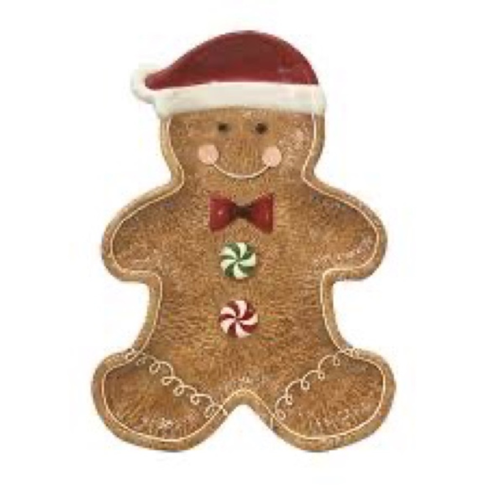 NWT St. Nicholas Square® Gingerbread Serving Platter